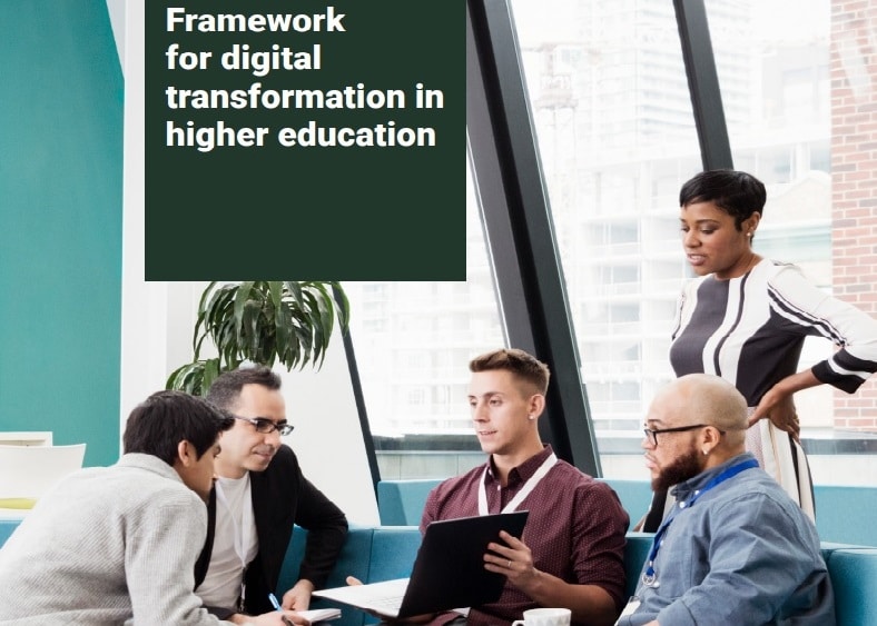cover of Jisc framework for digital transformation in higher education